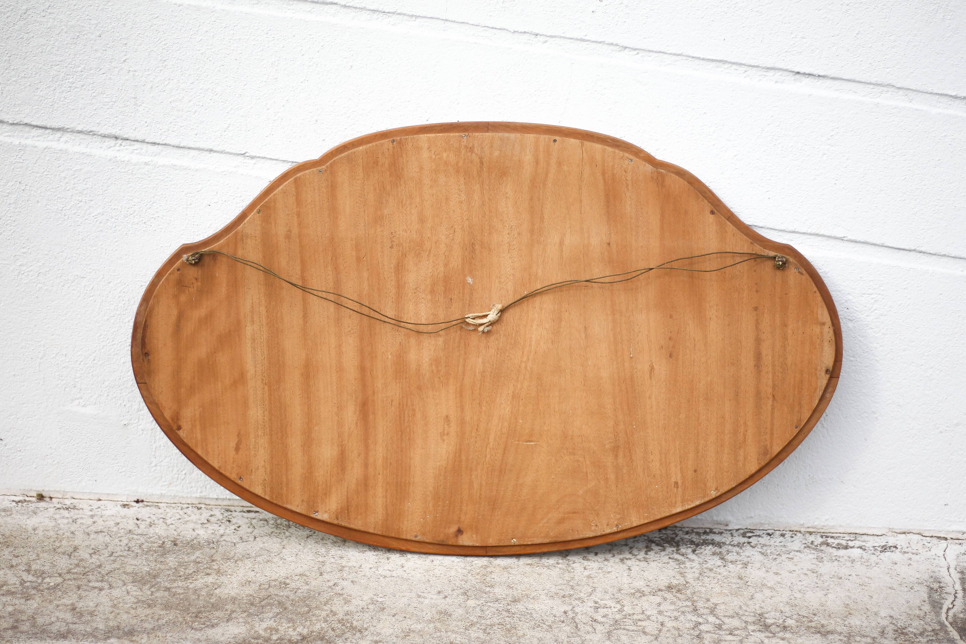 Large vintage mirror, wall mirror, beveled mirror, wall mirror