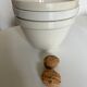 Set of 3 bowls in faience English iron land 1900 mixing bowl 30