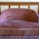 Bench velvet pink