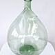 Old Carboy Bottle Dame Jeanne Light Green 20 Liters