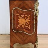 Library Two-Body in Rosewood and Marquetry, Louis XV style – End