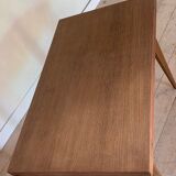 Vintage oak wallet table