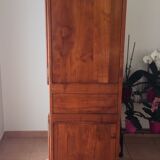 Man standing TV furniture - DVD player