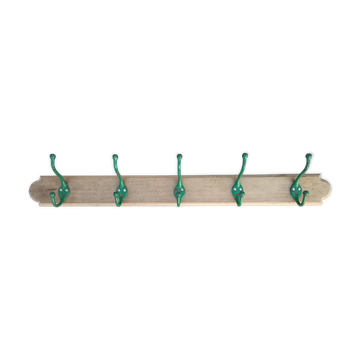 Portemanteau ancien 5 patères
