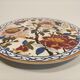 Gien pie dish model peony