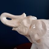 Art deco elephant statue