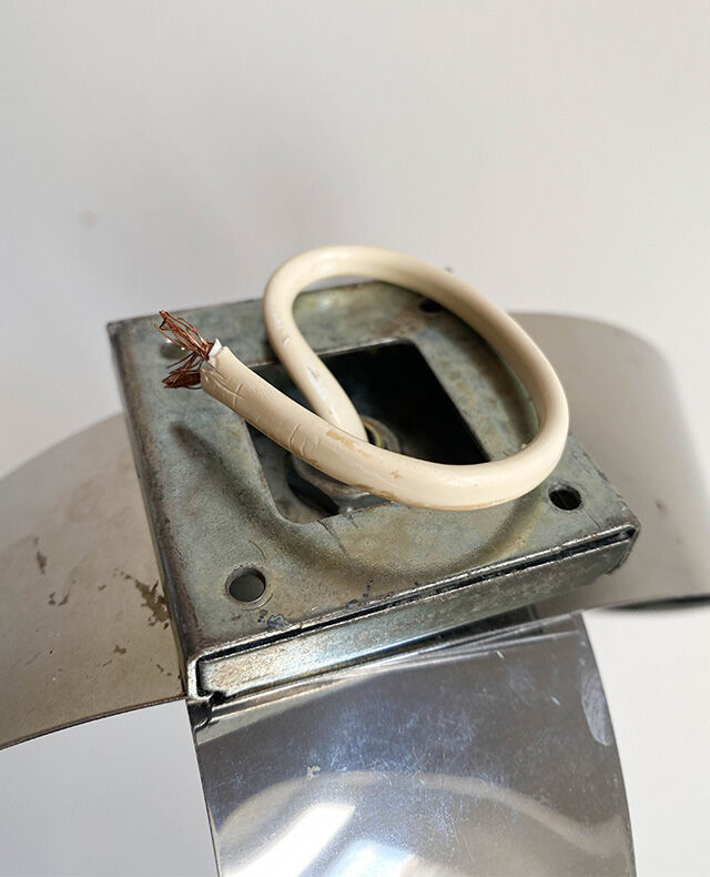 Aluminum knot wall lamp