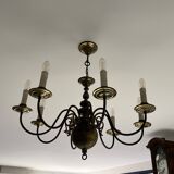 Lustre ancien en bronze