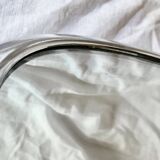 Vintage round mirror tray