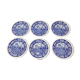 Set of 6 talking plates Villeroy&Boch Rusticana Bleues