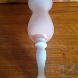 Vintage vase in pink opaline 22 cm