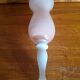 Vase vintage en opaline rose 22 cm