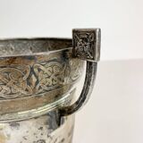 Art Deco champagne cooler with relief pattern, Sweden, 1930s