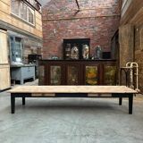 Large mid-20th century coffee table