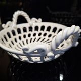 Basket St Maurice Malicorne pottery