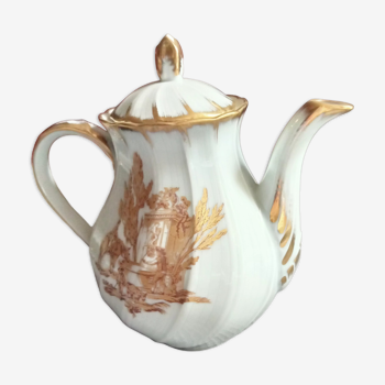Limoges porcelain teapot Bernardaud