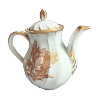 Theière porcelaine de Limoges Bernardaud