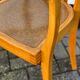 Bentwood and Pine Slat Arm Chair