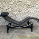 Chaise longue LC4 Cassina Vintage, Charlotte Perriand, Le Corbusier et Pierre Jeanneret années 1960