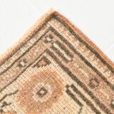 7x9 Vintage Salmon Orange & Beige Living Room Persian Vintage Rug,168x257cm