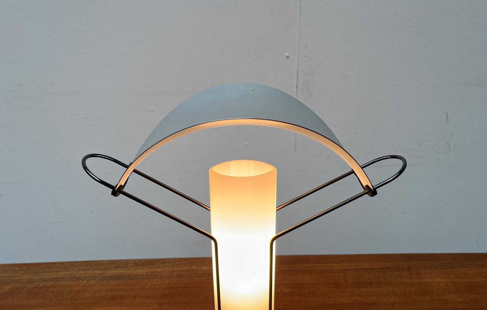 Postmodern Italian table lamp Palio by Perry King, S. Miranda for Arteluce, 1980s.