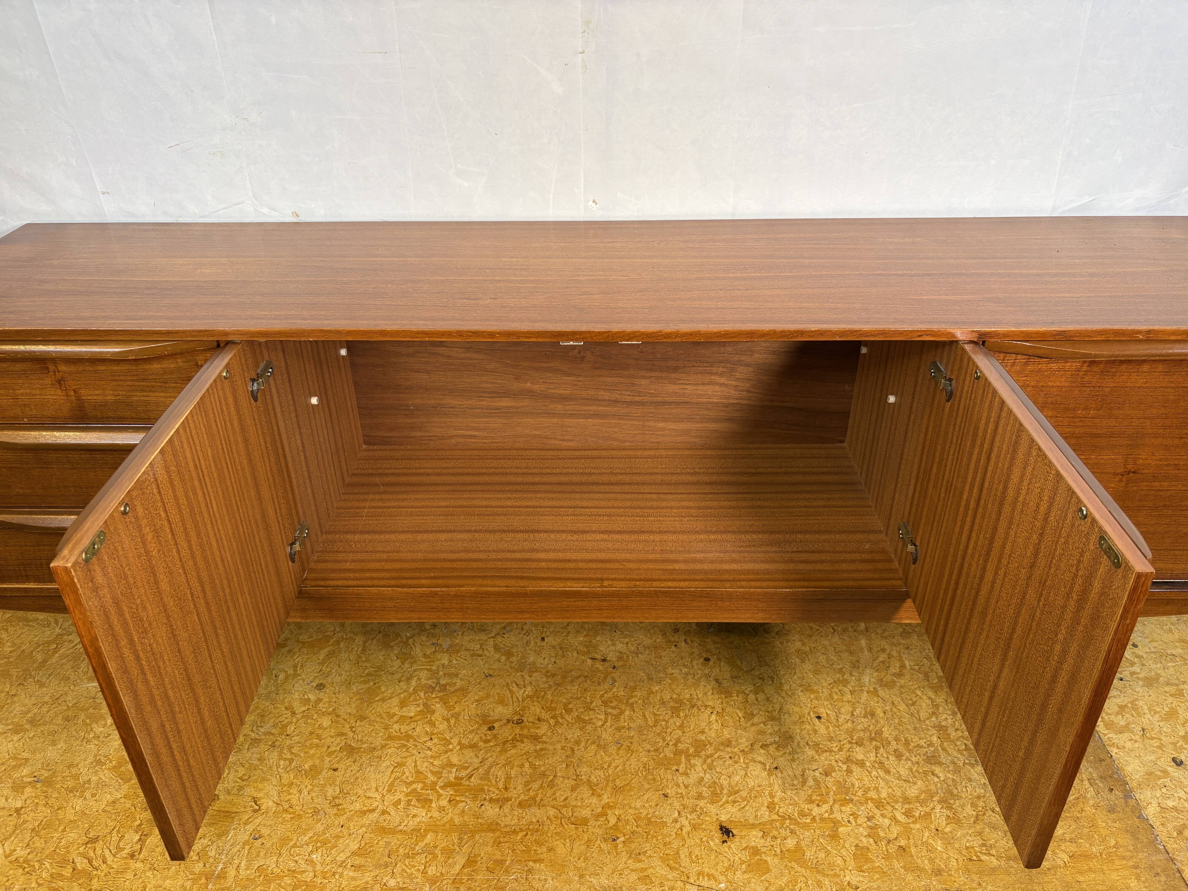Stonehill Mid Century RetroTeak Sideboard British Design Icon ScandinavianD