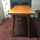 Side table butterfly vintage compass feet year 50/60