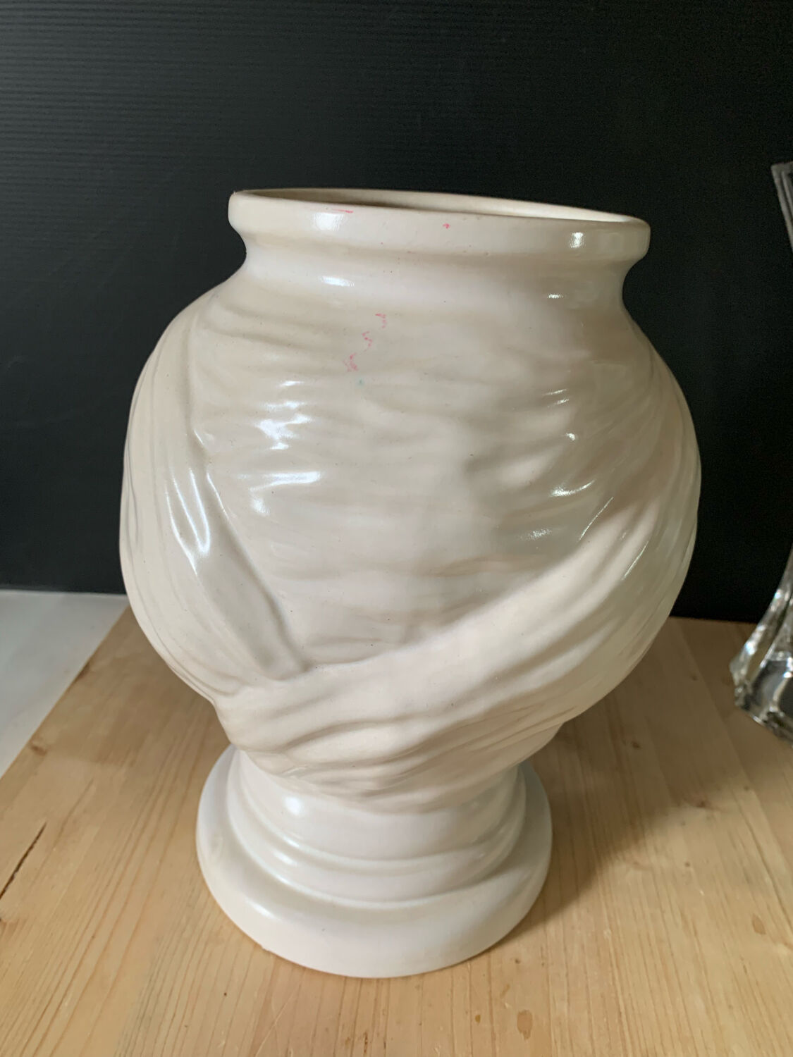 Ceramic head pot cover