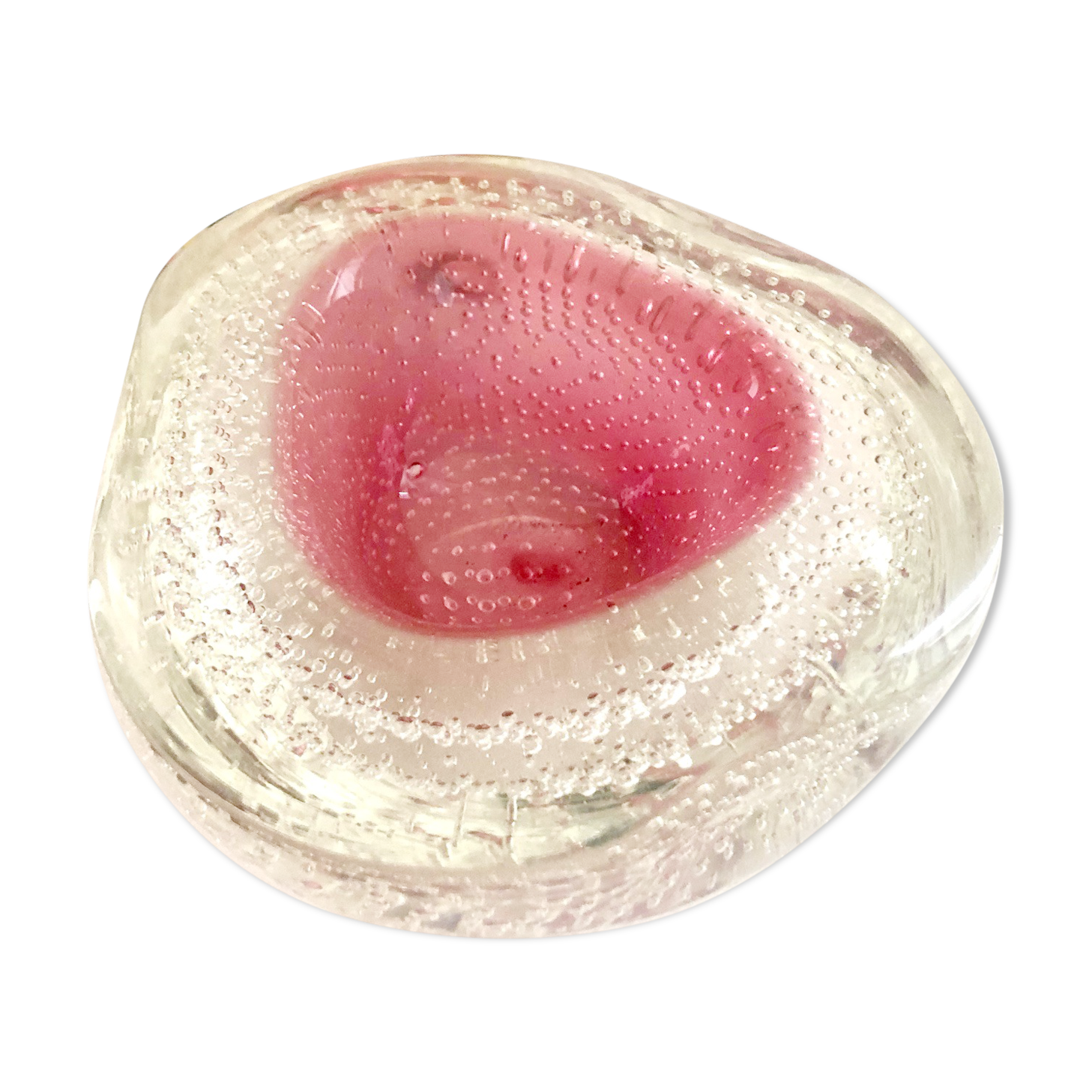 Murano glass ashtray