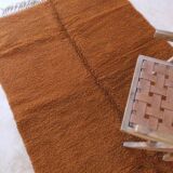 Plain Moroccan Brown Rug - 257 x 164 cm