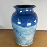 Accolay decorative vase, French ceramic 1960