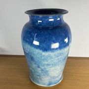 Accolay decorative vase, French ceramic 1960