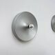 Mid-century design disc lamp, 1970s attributed to Charlotte Perriand for Les Arcs, set of 2