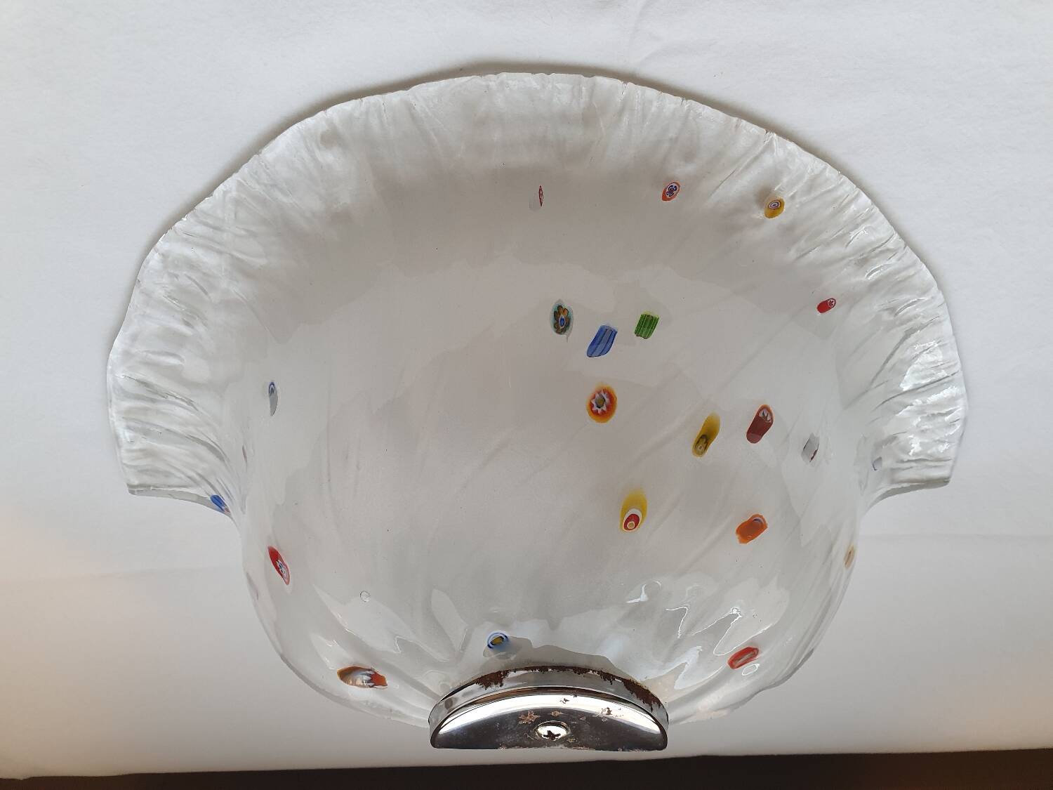 Murano glass wall sconce
