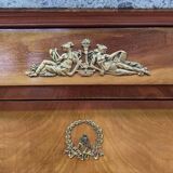 Commode de style Empire marbre vert