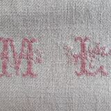 ML embroidered campaign tablecloth at cross stitch