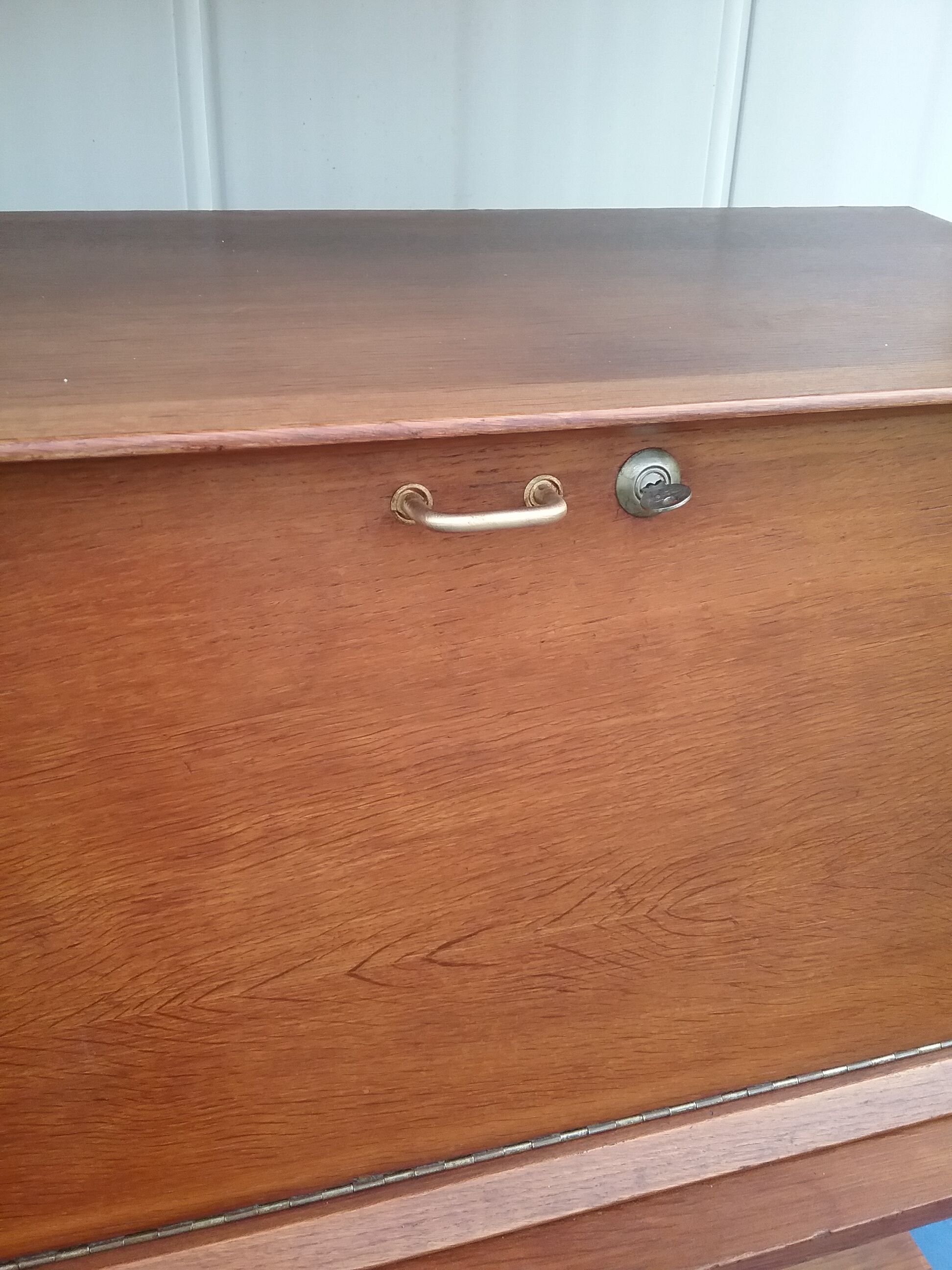 Vintage secretary shelf