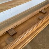 Pair of benches for rustic farmhouse table 1950