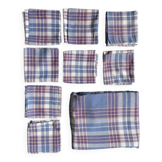 Service de table 1 nappe + 8 serviettes