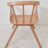 Fauteuil bois pour enfant Baumann, années 50