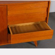 Wooden row by Jiroutek for Interier Praha, U-460, 1960