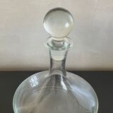 Bubble glass decanter
