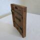 Photo frame in wood and glass