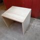 Travertine coffee table