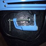 Twist vintage blue workshop lamp 50s 60s