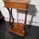 Lyre bedside table in solid cherry wood