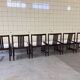 Set of six vintage Illum Wikkelsø dining chairs
