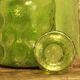 Carafe vintage en verre style empoli
