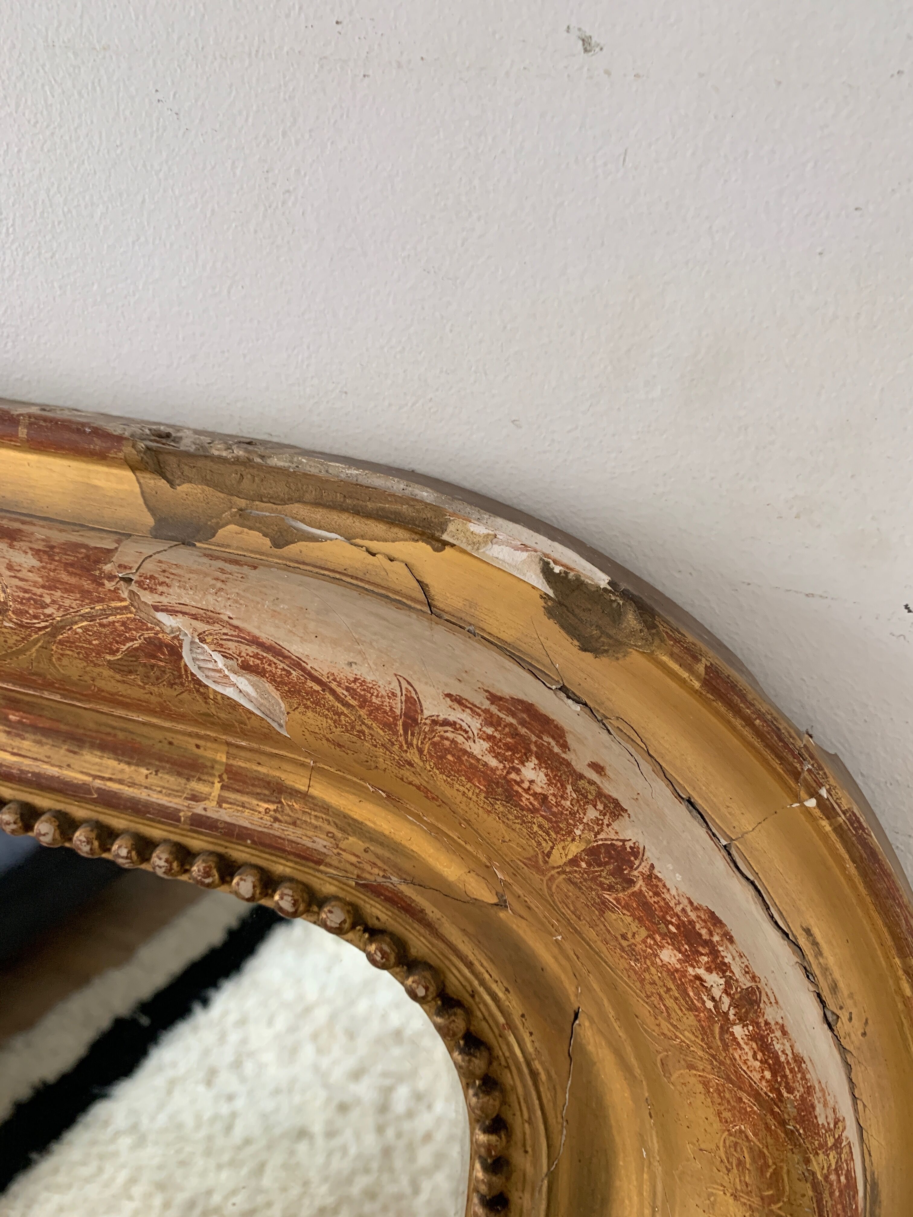 Large mirror Louis Philippe 102x140cm