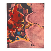 Oil on panel modern composition by François de Chabot 1960-70